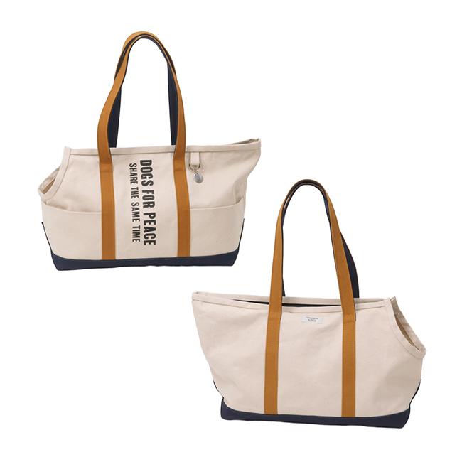 DOGS FOR PEACE ドッグスフォーピース ALBERTON DOG CARRIES TOTE BAG L アルバートンキャリートートバッグL 960007 【 犬用品 キャリーバッグ トート 】_2
