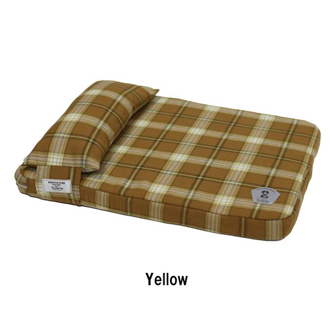 DOGS FOR PEACE ドッグスフォーピース HIGH RESILIENCE FOAM MATTRESS M 高反発ドッグマットレス M 960014 【 ペット 犬用品 ベッド アゴ乗せ枕 】の画像
