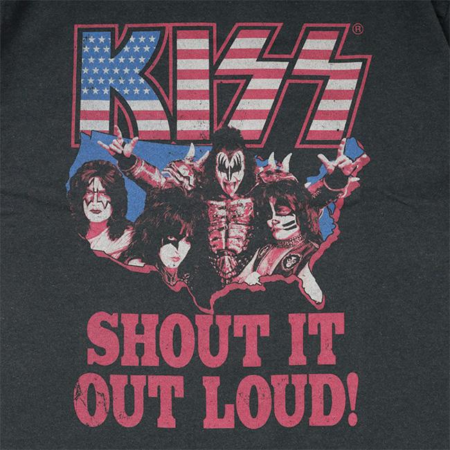 EPIC RIGHTS エピックライツ KISS SHOUT IT OUT LOUD! EP-KISS-11 【 キッス キス Tシャツ ...