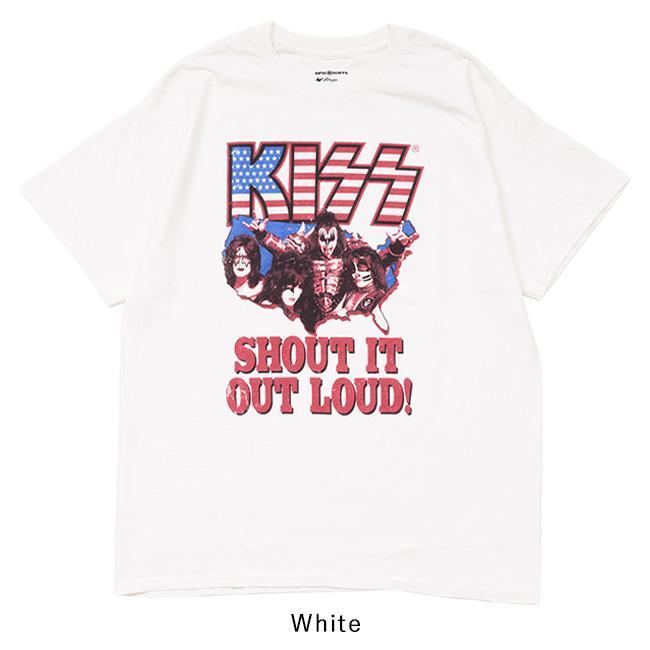 EPIC RIGHTS エピックライツ KISS SHOUT IT OUT LOUD! EP-KISS-11 【 キッス キス Tシャツ ...