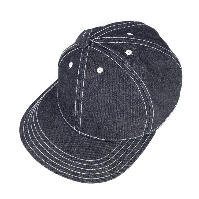 新品未使用blue books co. デニムブラックキャップ　半額スタート Blue Books Co.（ブルーブックスコー） Twisty 10oz Denim 21111