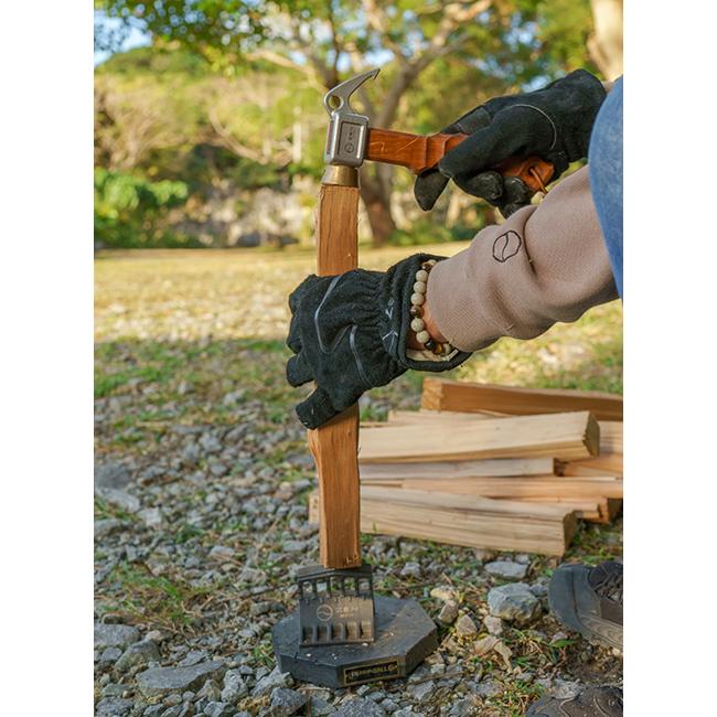 ZEN Camps ゼンキャンプ 刃冠(薪割り用クサビ) 【 軽量 小型 焚き火