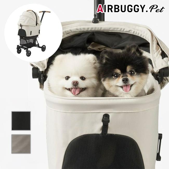 【美品】引き渡し可　AIRBUGGY WIZ X カート　小型犬　中型犬　多頭 AIRBUGGY（エアバギー） AIRBUGGY wizX エアバギーウィズエックス