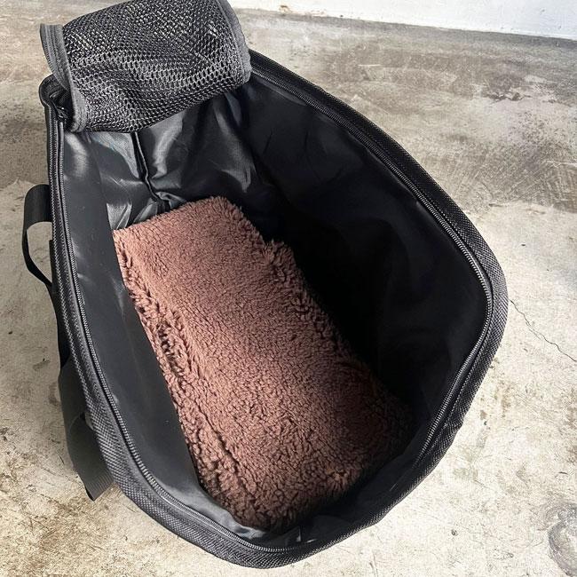 PUFF パフ pet carry tote M ペットキャリートートM P24001 【 ペット用トート トートバッグ 犬 犬用品 お出かけ お散歩 撥水 】_6