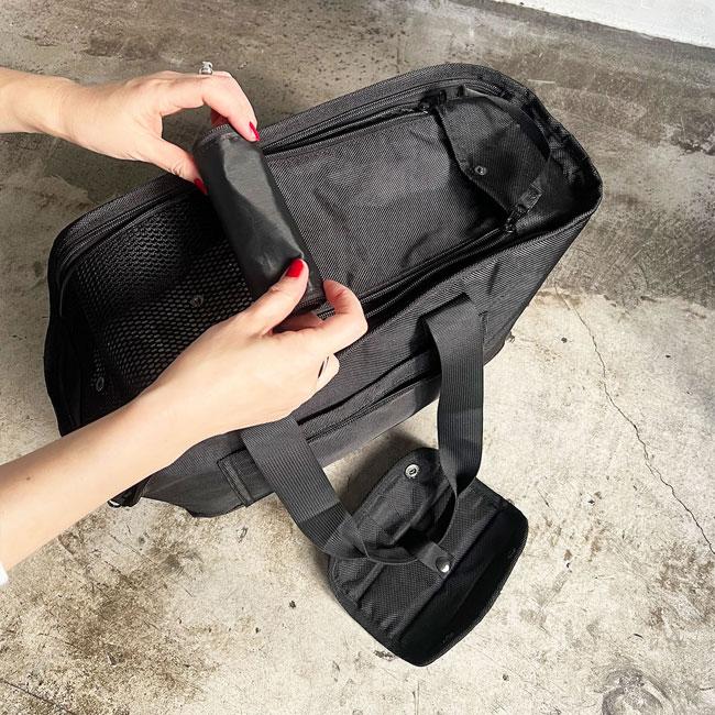 PUFF パフ pet carry tote M ペットキャリートートM P24001 【 ペット用トート トートバッグ 犬 犬用品 お出かけ お散歩 撥水 】_7