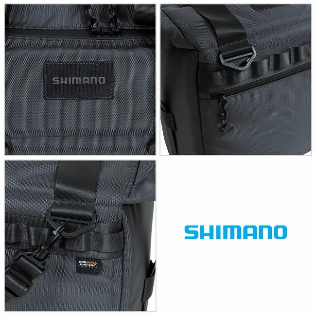 SHIMANO シマノ COOLER BAG PRO S(16L) クーラーバッグプロS 【 ソフトクーラー 肩掛け 防水インナー 止水ファスナー サイクリング 釣り キャンプ アウトドア 】の画像