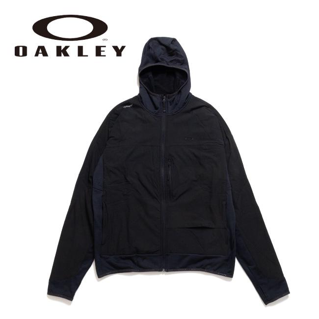 Oakley フルジップ フード付きジャケット 黒 OAKLEY（オークリー） Bowls Alpha Full Zip Hoodie ボウルアルファ