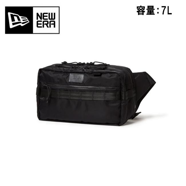 スクエア ウエストバッグ 7L ナイロンツイル ブラック 未使用 タグ付き スクエア ウエストバッグ 7L ナイロンツイル ブラック | ニューエラ