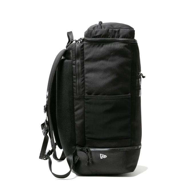 NEWERA ニューエラ ボックスパック ラージ 46L プリントロゴ ブラック 14521368【 リュック バックパック 通勤 通学 PC収納 大容量 スポーツ 】の画像