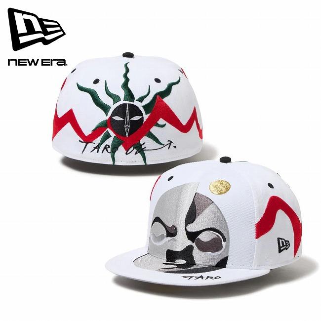 NEW ERA（ニューエラ） 59FIFTY TARO OKAMOTO 岡本太郎 太陽 ホワイト