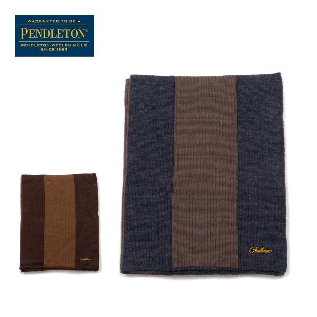 PENDLETON（ペンドルトン） LOGO WPN KNIT MUFFLER ロゴWPNニット