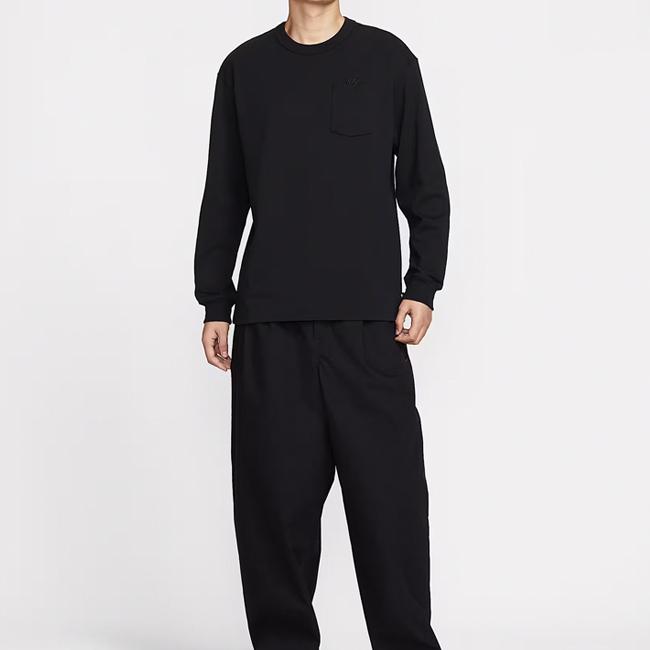 Nike ブラック ロングスリーブTシャツ NIKE（ナイキ） スポーツウェアプレミアムエッセンシャル ロング