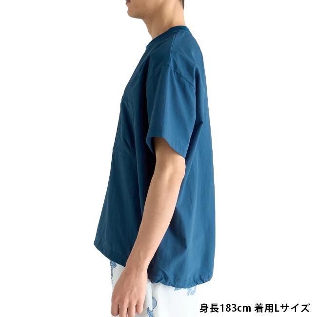 NANGA ナンガ DotAir COMFY TEE ドットエアコンフィーティー N2500-1J300A 【 トップス 半袖 Tシャツ 通気性 吸汗速乾 ドローコード 】【メール便・代引不可】の画像