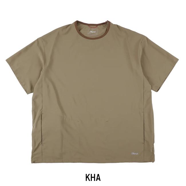NANGA ナンガ PLC EXCURSION TEE PLCエクスカーションティー N2500-1P403A【 半袖 Tシャツ パッカブル 軽量 折り畳み 吸水速乾 旅行 】【メール便・代引不可】の画像
