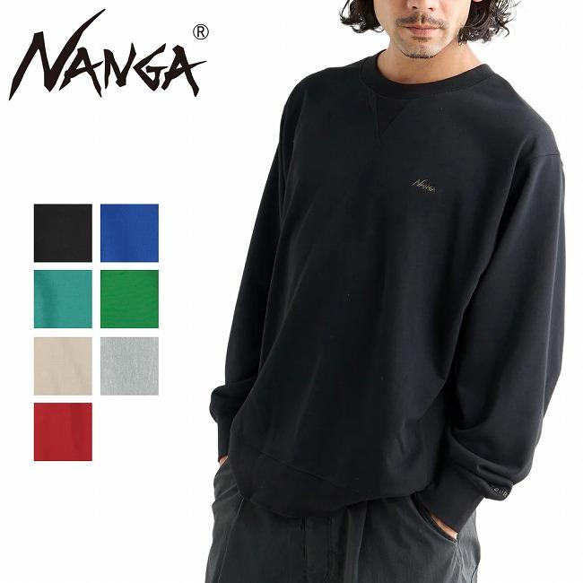 NANGA（ナンガ） DRY MIX TERRY CREW SWEAT ドライミックステリー 