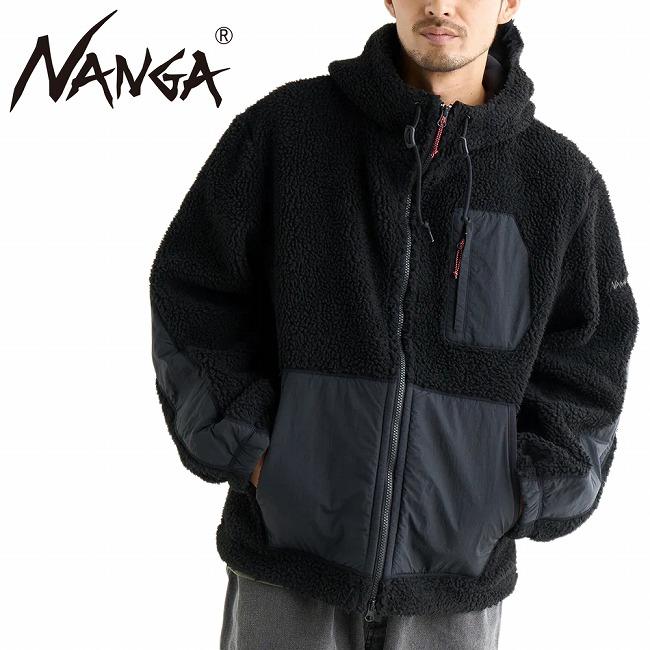 NANGA（ナンガ） BOA FLEECE FULL ZIP PARKA ボアフリースフルジップ