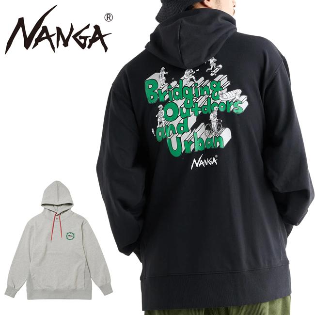 NANGA（ナンガ） ECO HYBRID SWEAT HOODIE/BOU2 エコハイブリッド