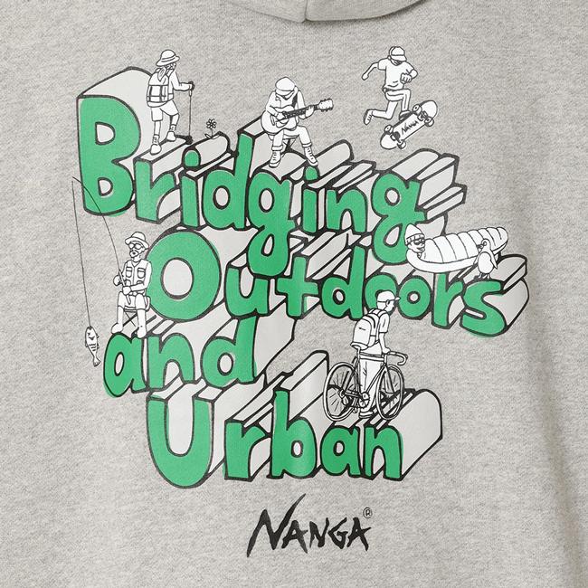NANGA（ナンガ） ECO HYBRID SWEAT HOODIE/BOU2 エコハイブリッド
