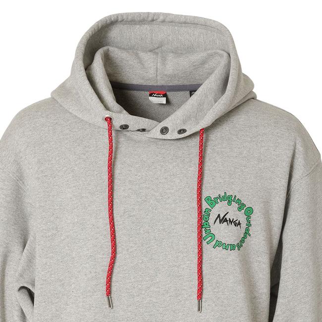NANGA（ナンガ） ECO HYBRID SWEAT HOODIE/BOU2 エコハイブリッド