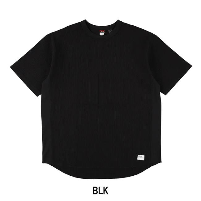 NANGA ナンガ AIRFLEX WAFFLE S/S TEE エアフレックスワッフルショートスリーブTシャツ N2600-1M051A【 半袖 軽量 吸水 速乾 ワッフル 伸縮 UVカット 】の画像