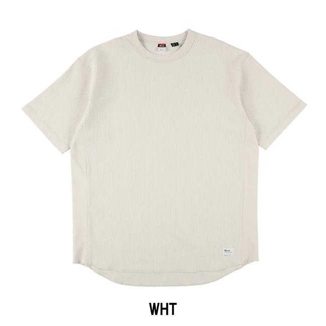 NANGA ナンガ AIRFLEX WAFFLE S/S TEE エアフレックスワッフルショートスリーブTシャツ N2600-1M051A【 半袖 軽量 吸水 速乾 ワッフル 伸縮 UVカット 】の画像