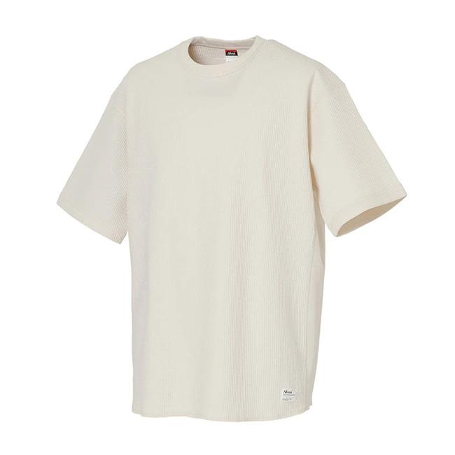 NANGA ナンガ AIRFLEX WAFFLE S/S TEE エアフレックスワッフルショートスリーブTシャツ N2600-1M051A【 半袖 軽量 吸水 速乾 ワッフル 伸縮 UVカット 】の画像