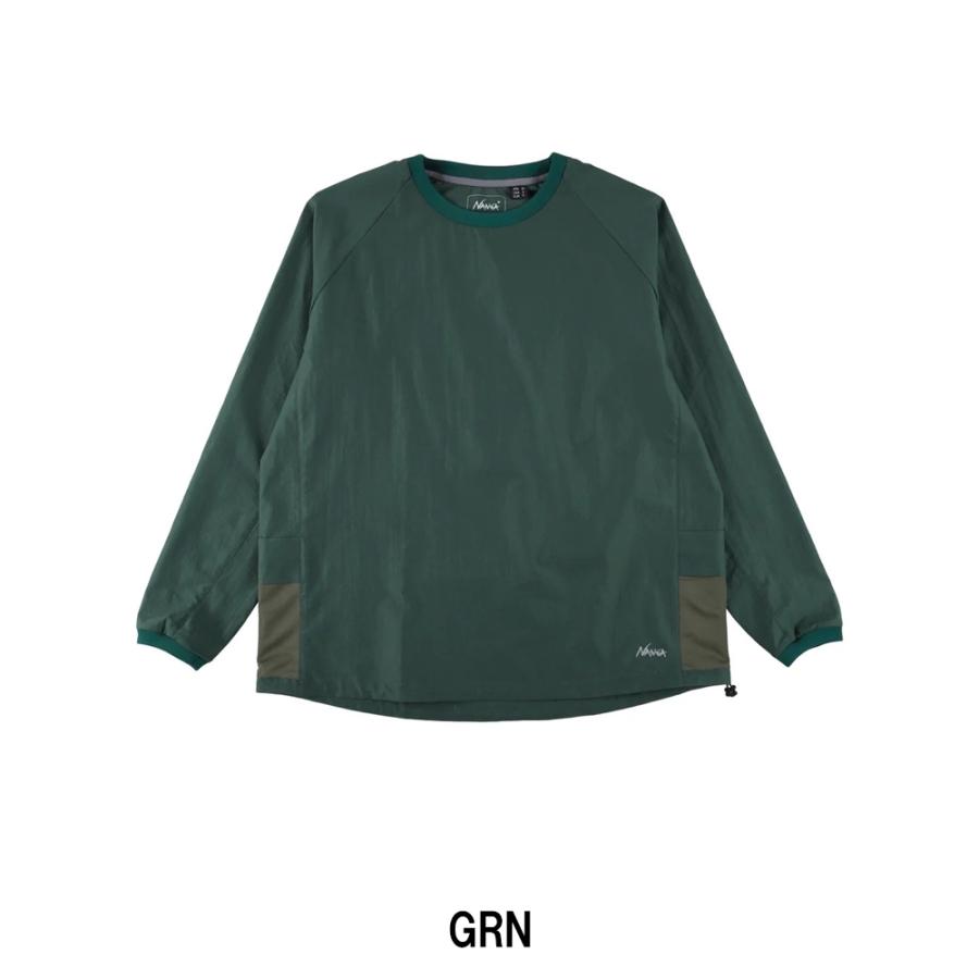NANGA ナンガ DotAir COMFY L/S TEE ドットエアコンフィーロングスリーブTシャツ N2500-1I301A 【 トップス 長袖 ロンT 通気性 吸汗 速乾 軽量 ドローコード 】の画像