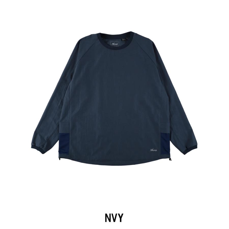NANGA ナンガ DotAir COMFY L/S TEE ドットエアコンフィーロングスリーブTシャツ N2500-1I301A 【 トップス 長袖 ロンT 通気性 吸汗 速乾 軽量 ドローコード 】の画像