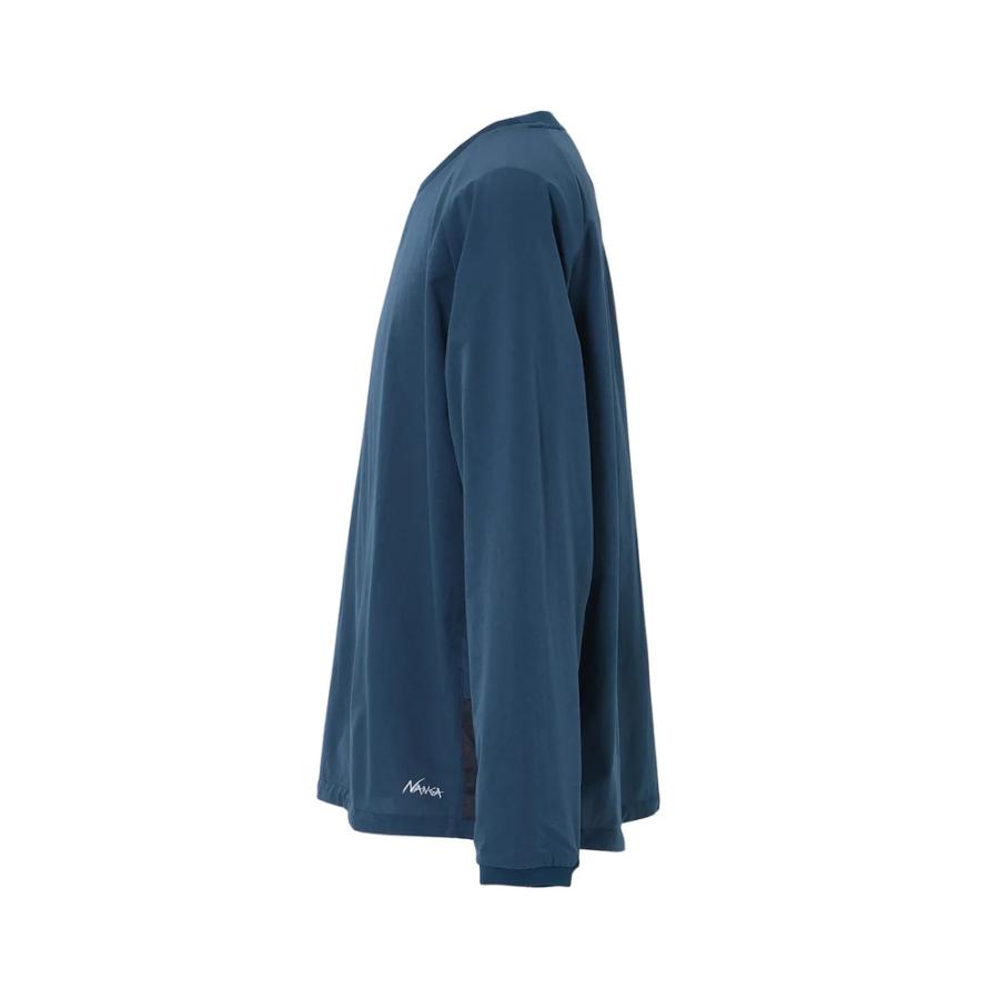 NANGA ナンガ DotAir COMFY L/S TEE ドットエアコンフィーロングスリーブTシャツ N2500-1I301A 【 トップス 長袖 ロンT 通気性 吸汗 速乾 軽量 ドローコード 】の画像