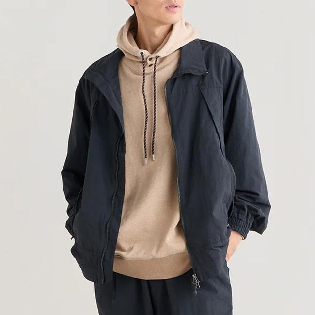 NANGA（ナンガ） NYLON TUSSER TRACK JACKET ナイロンタッサートラック