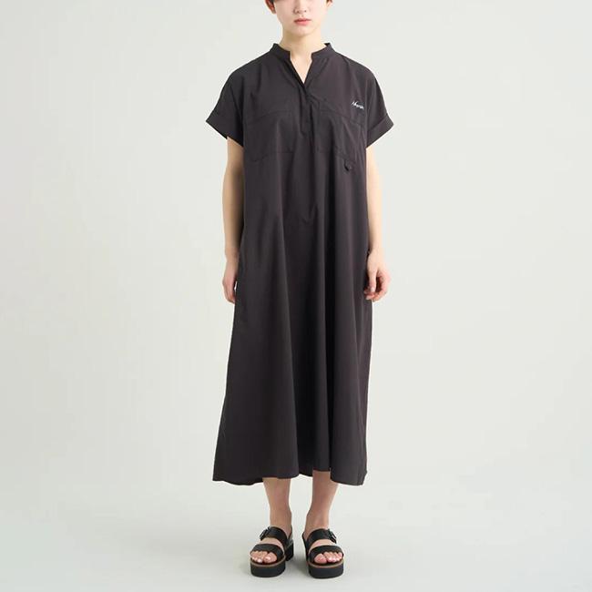 NANGA ナンガ EXCURSION DRESS エクスカーションドレス(ウィメンズ) N2501-1N408B 【 レディース ワンピース マキシ丈 Aライン UVカット 吸水 速乾 旅行 】の画像