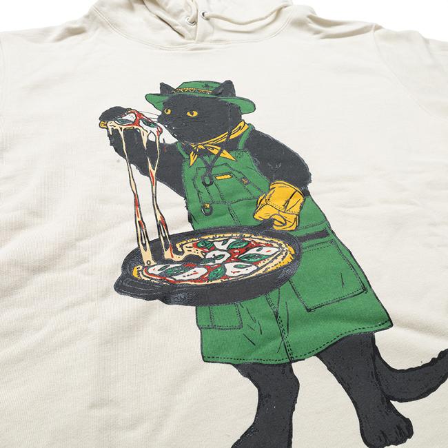 go slow caravan（ゴースローキャラバン） 空紡糸裏毛 スキレットピザ