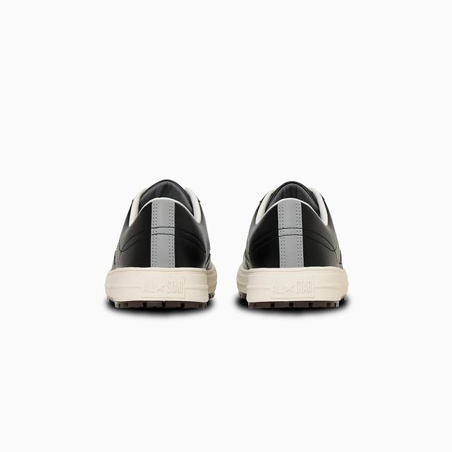 CONVERSE コンバース ONE STAR PS ワンスターPS Black/White 33701750 【 安全靴 作業靴 セーフティーシューズ JSAA規格 A種 人工皮革製 プロスニーカー 】の画像