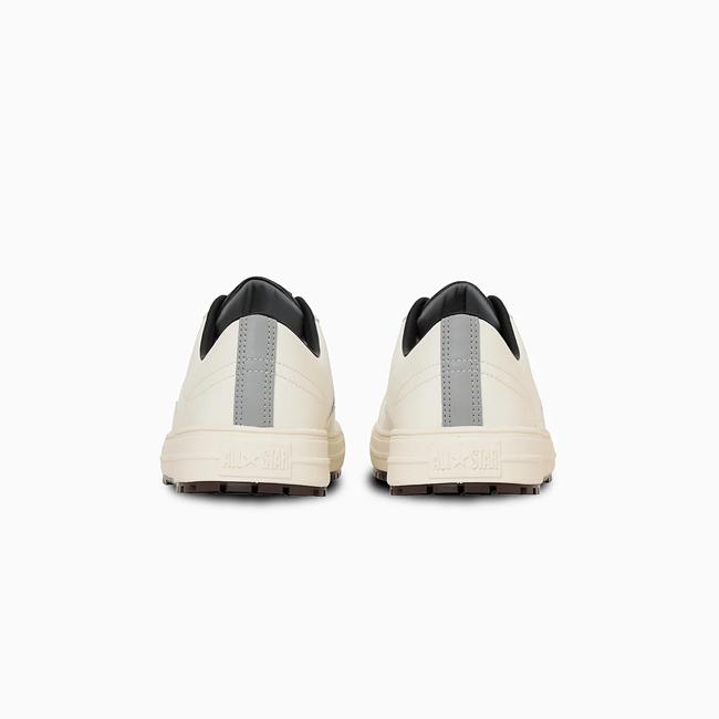 CONVERSE コンバース ONE STAR PS ワンスターPS White/Black 33701751 【 安全靴 作業靴 セーフティーシューズ JSAA規格 A種 人工皮革製 プロスニーカー 】の画像