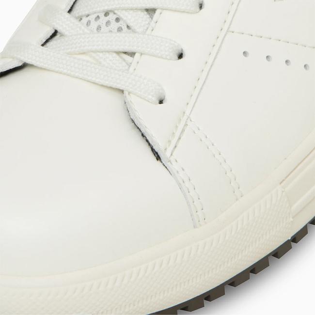 CONVERSE コンバース ONE STAR PS ワンスターPS White/Black 33701751 【 安全靴 作業靴 セーフティーシューズ JSAA規格 A種 人工皮革製 プロスニーカー 】の画像