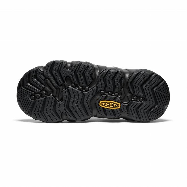 KEEN キーン HYPERPORT H2 ハイパーポートエイチツー Black/Steel Grey 1028657【 レディース ウィメンズ サンダル 靴 抗菌 防臭 速乾 撥水 アウトドア 】の画像