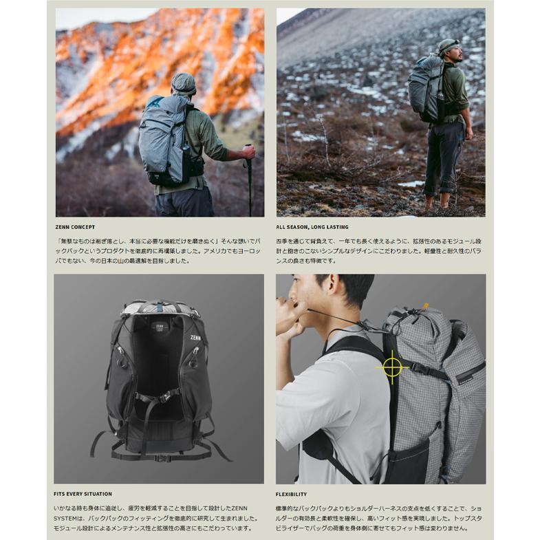 PAAGO WORKS（パーゴワークス） ZENN 25 ゼン25 HP501 【 リュック