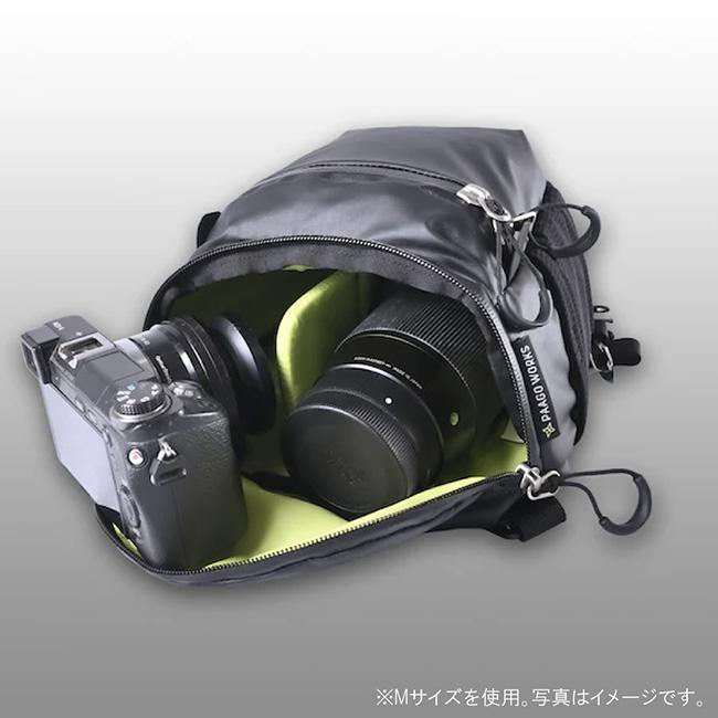 PaaGo WORKS パーゴワークス FOCUS フォーカスL HB604 【 カメラバッグ 肩掛け 2WAY 軽量 耐候 強靭 防水 防塵 旅行 キャンプ アウトドア 】_13