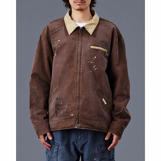 Liberaiders（リベレイダース） GARMENT DYED WORK JACKET ガーメント