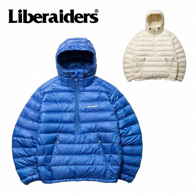 Liberaiders（リベレイダース） DOWN HALF ZIP HOODIE ダウンハーフ