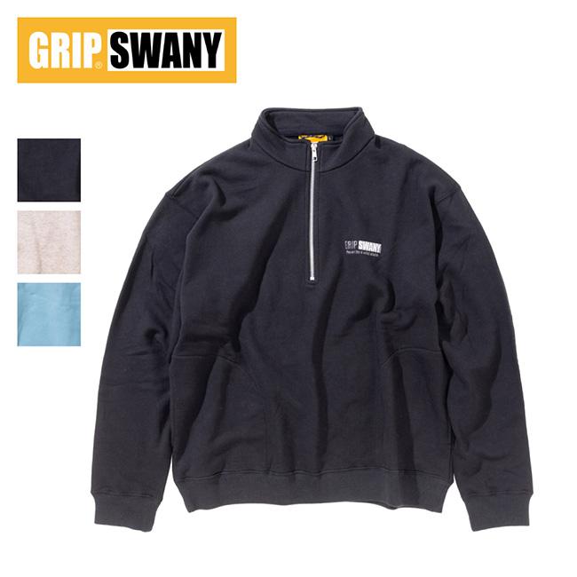 GRIP SWANY（グリップスワニー） GS SWEAT HALF ZIP GSスウェット