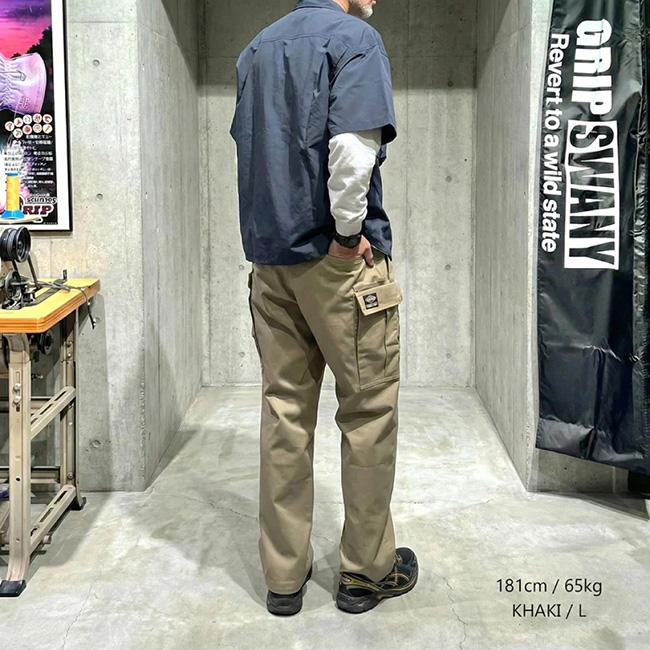GRIP SWANY グリップスワニー ベージュ ワークパンツ チノパンツ XL GRIP SWANY（グリップスワニー） GRIPSWANY×Dickies グリップスワニー