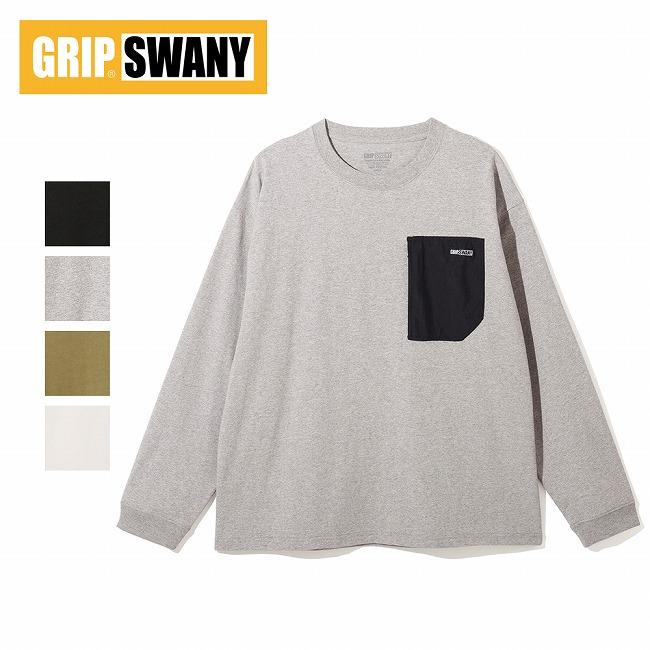 GRIP SWANY（グリップスワニー） GEAR POCKET LS TEE ギアポケット