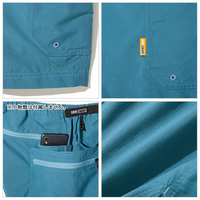 GRIP SWANY（グリップスワニー） RIPSTOP SUPPLEX GEAR SHORTS