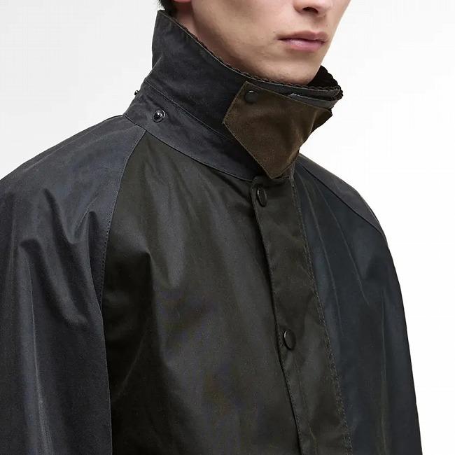 Barbour（バブアー） patchwork transport wax jacket パッチワーク