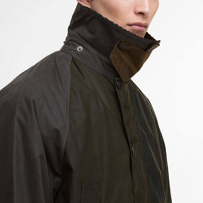 Barbour バブアー Patchwork Oversized Bedale Waxed Jacket パッチワークオーバーサイズビデイルワックスドジャケット MWX2500【 日本正規品 ブルゾン 防寒 】の画像