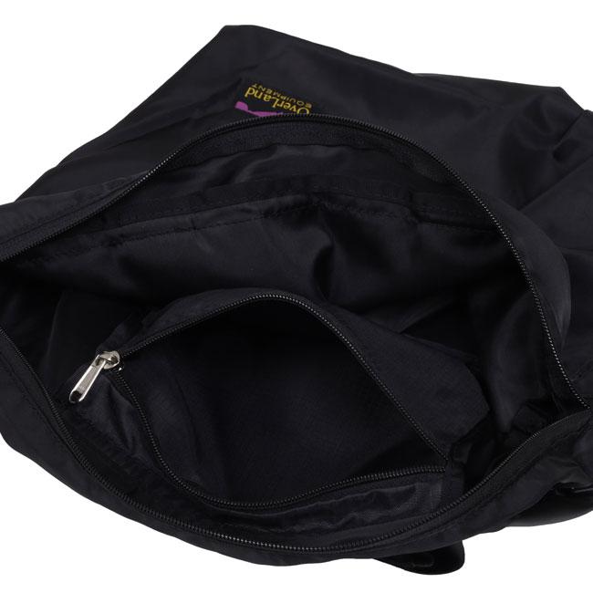 OverLand EQUIPMENT オーバーランドイクイップメント SHOULDER BAG ショルダーバッグ Black OL-251004【 斜めかけ 肩掛け トラベル 旅行 フェス 18L 】_6