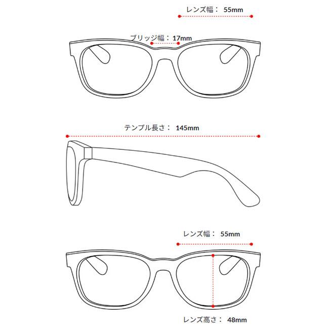 Ray-Ban レイバン RB4333D 601/9A 55 【 日本正規品 サングラス ローブリッジフィット 偏光 ポラライズド 運転 ドライブ 紫外線 UV アウトドア 】の画像