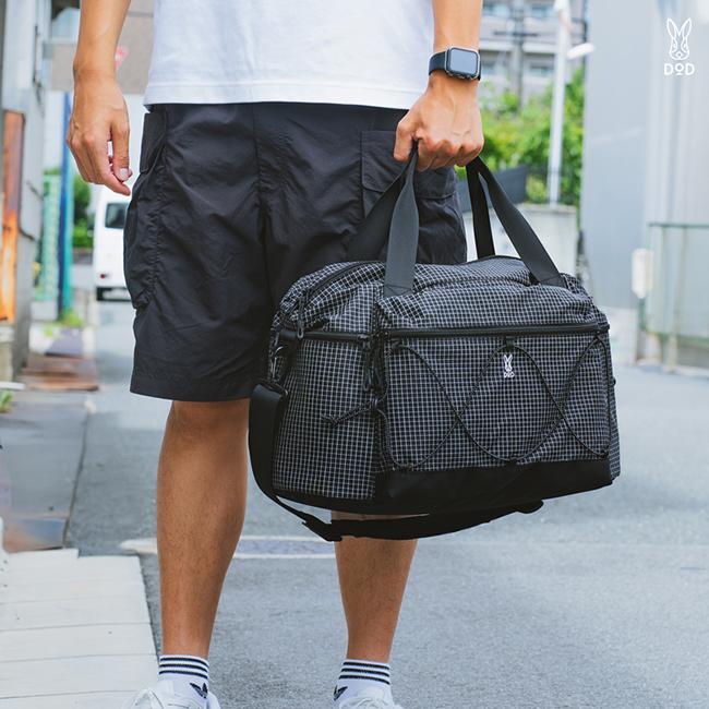 DOD ディーオーディー ツォイツォイボストン BK BA151-BK 【 カバン 二泊三日 32L 大容量 旅行 スポーツ キャンプ アウトドア 】_2