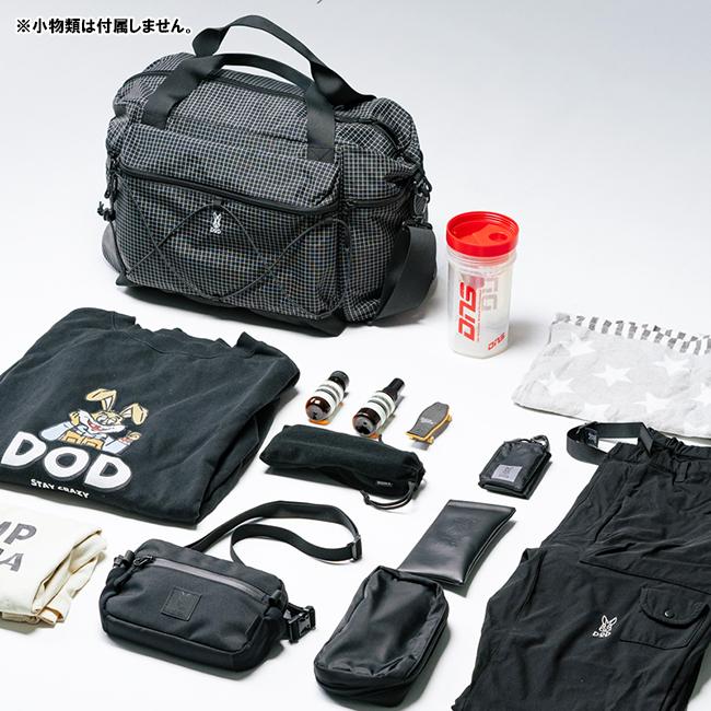 DOD ディーオーディー ツォイツォイボストン BK BA151-BK 【 カバン 二泊三日 32L 大容量 旅行 スポーツ キャンプ アウトドア 】_4